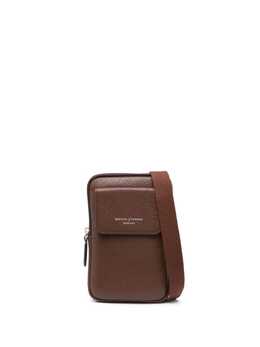 Aspinal of London Reporter leather crossbody phone bag 20906621