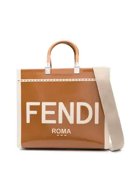 Fendi logo-print tote bag 20009003