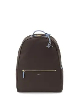 Agnès b. logo-lettering removable-pouch backpack 23172380