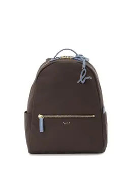 Agnès b. logo-lettering removable-pouch backpack 23171336
