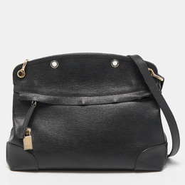 Furla Black Leather Piper Satchel 820127