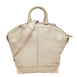 Alexander Wang Cream Leather Emile Satchel 586205