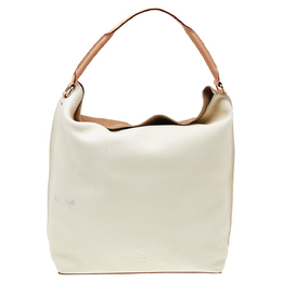 Carolina Herrera Multicolor Nubuck Leather and Leather Hobo 542365