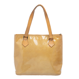 Louis Vuitton Lime Monogram Vernis Houston Bag 483069