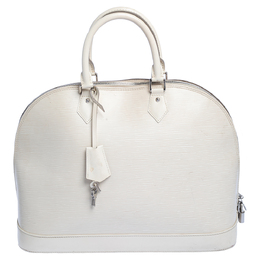 Louis Vuitton Ivorie Epi Leather Alma GM Bag 467595
