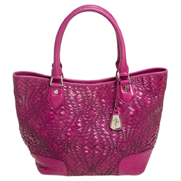 Cole Haan Majenta Woven Leather Tote 446397