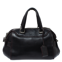 Coach Black Leather Ace Satchel 348629