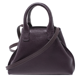 Akris Purple Leather Crossbody Bag 268364
