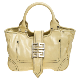 Givenchy Citrine Leather Tote 243690