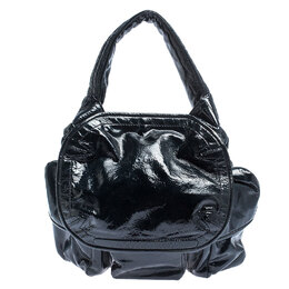 Givenchy Midnight Blue Patent Leather Hobo 241264