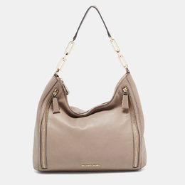 Michael Kors Beige Leather Matilda Shoulder Bag 827781