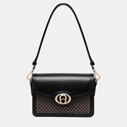 Aigner Dadino Brown shiny light gold Metal Luisa Crossbody bag Dadino Brown 886993