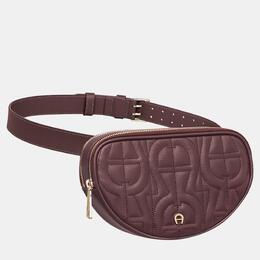 Aigner Burgundy shiny light gold Metal IVY Burgundy Evening Bag S 887014