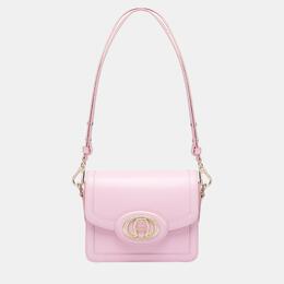 Aigner Soft Pink shiny light gold Metal Luisa Crossbody Bag Soft Pink 886990