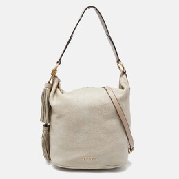Michael Kors Beige Leather Hobo 889274