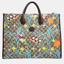 Gucci Multicolour Canvas Leather tote 896729