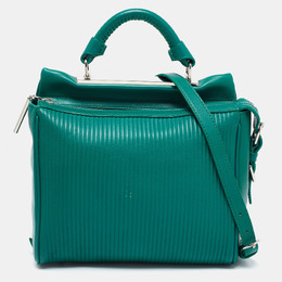 3.1 Phillip Lim 3.1 Philip Lim Green Leather Ryder Top Handle Bag 203403