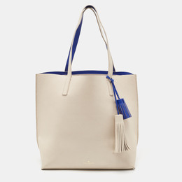 Kate Spade Off-white Leather Foster Court Tasha Tote 911647