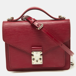 Louis Vuitton Fuchsia Epi Leather Monceau BB Bag 928469
