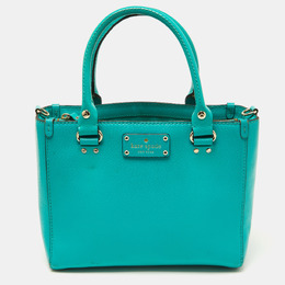 Kate Spade Green Leather Tote 932926
