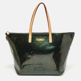 Louis Vuitton Bleu Nuit Monogram Vernis Bellevue GM Bag 960332