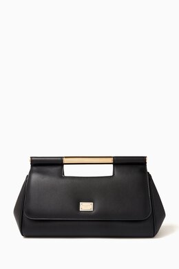 Dolce & Gabbana Medium Sicily Clutch Bag in Leather 217035775_245