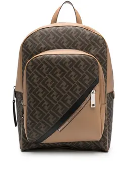 Fendi monogram-pattern backpack 19810362