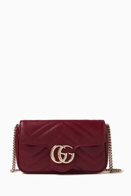 Gucci Super Mini GG Marmont 2.0 Shoulder Bag in Quilted Leather 217213602_16