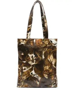 Acne Studios x Per B Sundberg animal-print tote bag 22294767