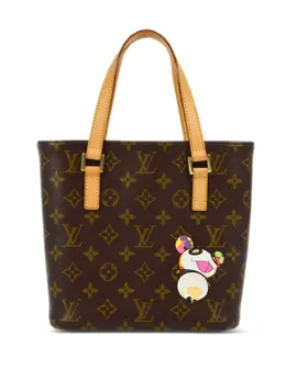 Louis Vuitton x Takashi Murakami 2004 Panda Vavin PM tote bag 23043619