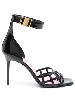 Balmain Uma patent-leather sandals 23256050