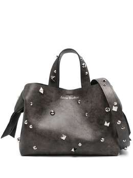 Acne Studios midi Musubi leather tote bag 21685407