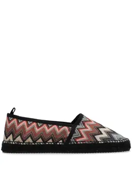 Missoni zigzag-woven espadrilles 23485013
