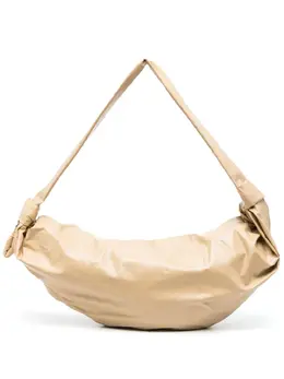 Lemaire large Soft Croissant leather shoulder bag 21444932
