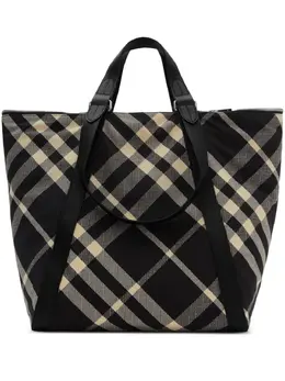 Burberry Festival check-pattern tote bag 23365206