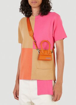 Сумка Jacquemus Le Chiquito Homme Mini Leather, оранжевый 216ba01 216 307740 | orange