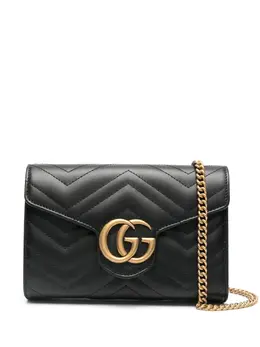 Gucci mini GG Marmont shoulder bag 22729383