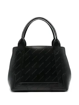 Balenciaga debossed-logo tote bag 23641438