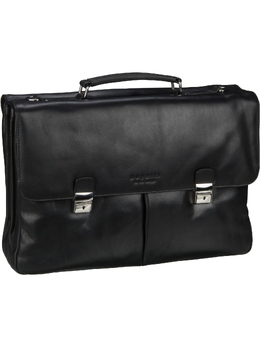 Сумка для ноутбука Bugatti Romano Briefcase Large, черный 3316032 | schwarz