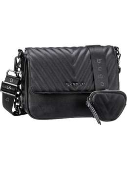 Сумка через плечо Bugatti Umhängetasche Sira Crossover Bag Large I, черный 4159350 | schwarz