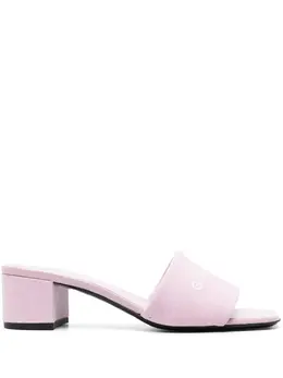 Givenchy logo-print canvas sandals 23637448