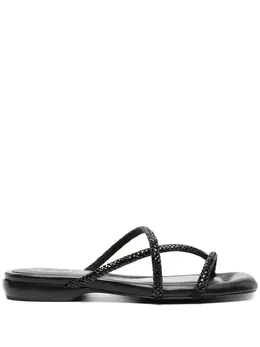 Ash Rubis crystal-embellished slides 23376409