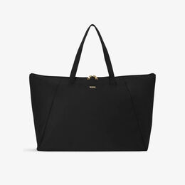 Нейлоновая сумка-тоут just in case с двойной молнией и логотипом Tumi, черный r04104612 | black/gold