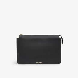Кожаная сумка-клатч elita Whistles, черный r03913601 | black