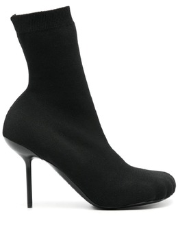 Balenciaga 100mm knitted ankle boots 23675748