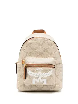 MCM small Stark Lauretos monogram backpack 22031679