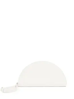 Maison Margiela Halfmoon leather clutch bag 23368251