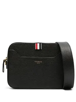 Thom Browne 4 Bar-patch leather camera bag 22369811