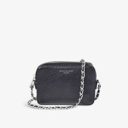 Кожаная сумка через плечо milly с тисненым логотипом Aspinal of London, черный r04067648 | black