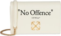 Сумка через плечо Off-White Jitney 0.5 Quote 'Beige/Black', кремовый ownr032f23lea0036110 | cream